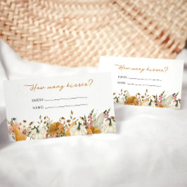 Cartão de Enclausuramento de Adivinhe Quantos Beij