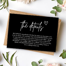 Cartão de Enclausuramento de Casamento com Letra M