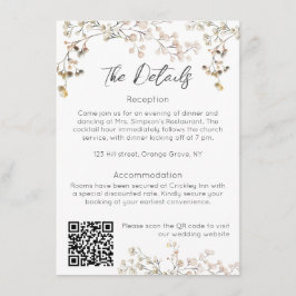 Cartão de Enclausuramento de Casamento Respirar de