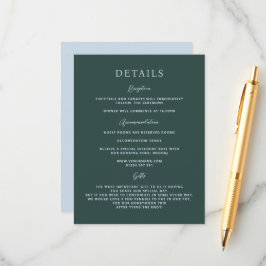 Cartão de Enclausuramento de Spray Botânico Modern