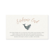 Cartão de Enclausuramento para Chuveiro de Bebê do