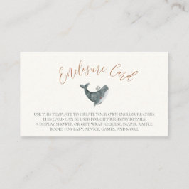 Cartão de Enclausuramento para Chuveiro de Bebê do