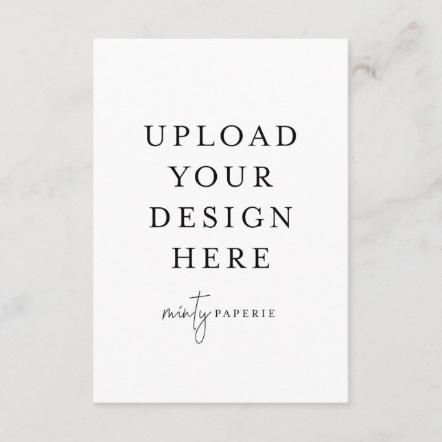 Cartão de Enclosure 3,5" x 5" - Retrato (Frente)