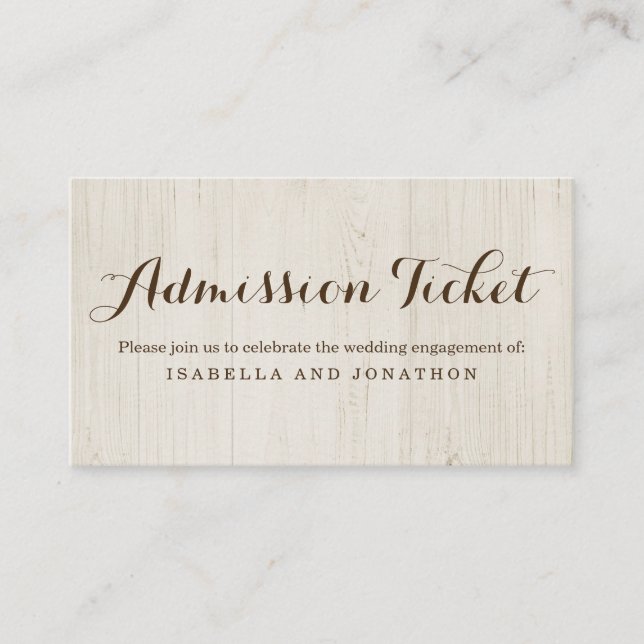 Cartão de Enclosure de Bilhete de Admissão Russo (Frente)