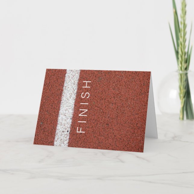 Cartão de Encorajamento de Conclusão de Química (Frente)