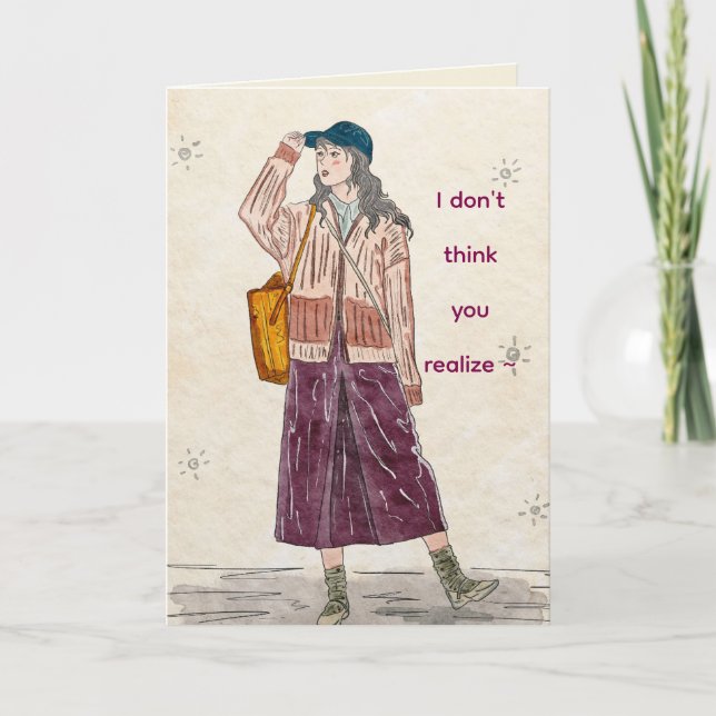 CARTÃO DE ENCORAJAMENTO DE GAROTAS ESPECIAIS (Frente)