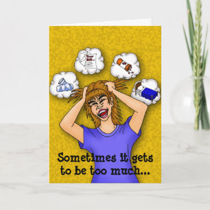 Cartão de Encorajamento do Cuidador