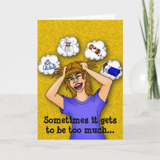 Cartão de Encorajamento do Cuidador