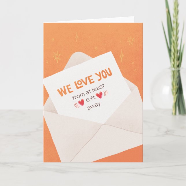 Cartão de Encorajamento Pandêmico Coronavírus Cort (Frente)