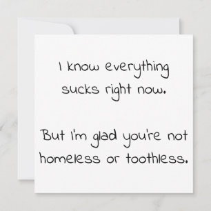 Cartão de Encorajamento para fãs do Real Housewie