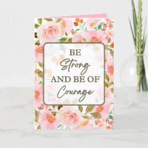 Cartão de Encorajamento para Tempos Difíceis por E