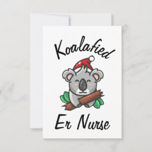 Cartão de Enfermeira do PS Koalafied