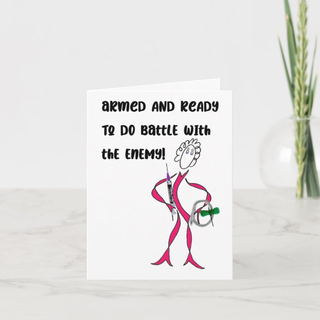 CARTÃO DE ENFRENTAMENTO AO CÂNCER (Frente)