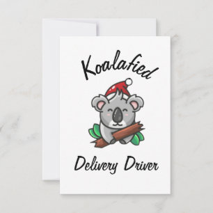 Cartão de Entregador Koalafied