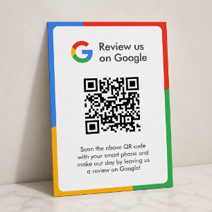 Cartão de Envio de Avaliações do Google Inserção