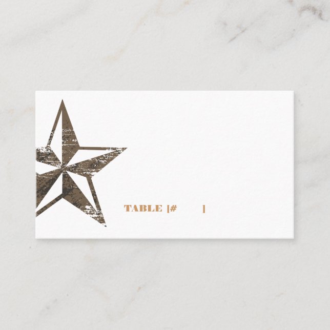 Cartão de Escolta de Estrela Ocidental (Frente)