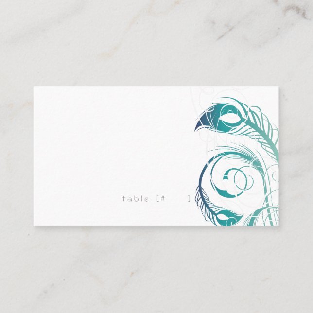 Cartão de Escolta Paquock Feather (Frente)