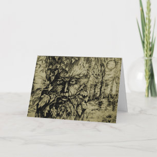 Cartão de Especiaria Verde