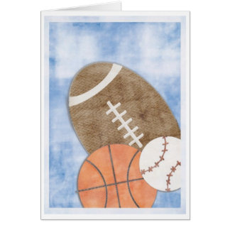 Cartão de esportes