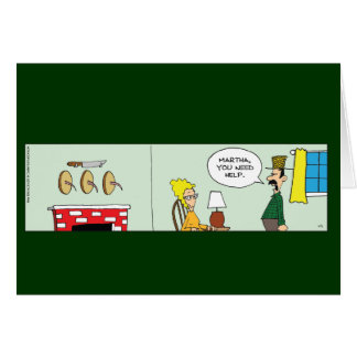 Cartão de Esposa do Fazendeiro Engraçado