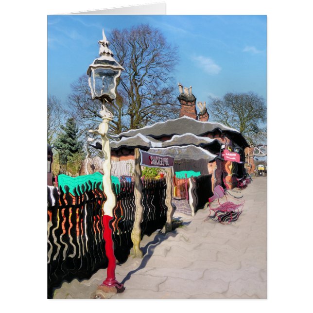 CARTÃO DE ESTAÇÃO DO COMBOIO ANTIGO (Frente)