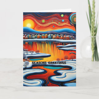 Cartão de Estação Festiva 106