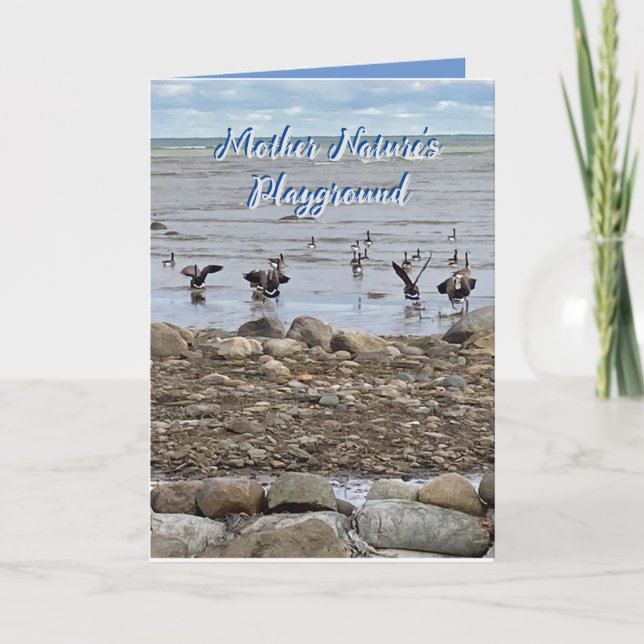 Cartão de estímulo "A Mãe Natureza" (Frente)