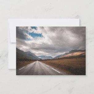 Cartão de Estrada para a Noruega