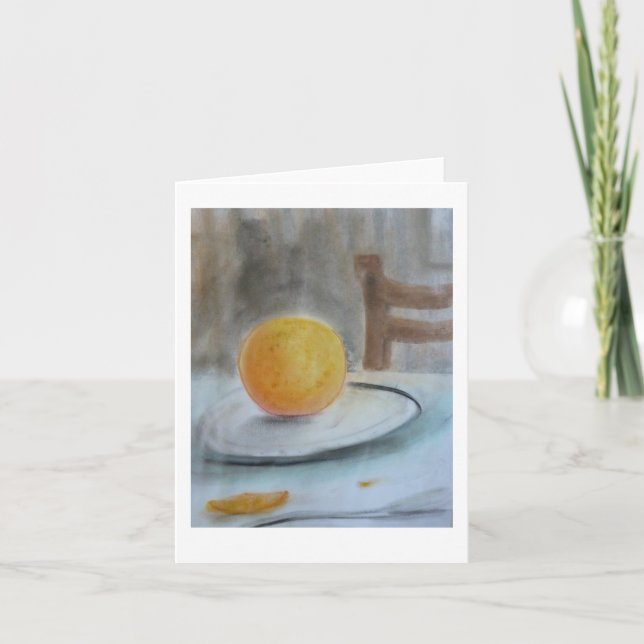 Cartão de estribo para desenho de Pastel, de Brad  (Frente)