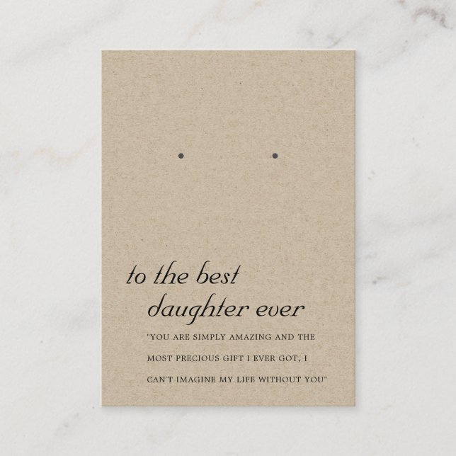 CARTÃO DE EXIBIÇÃO DE ARRASTO RUSTIC KRAFT FILGHTE (Frente)