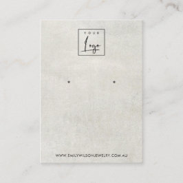 CARTÃO DE EXIBIÇÃO DE OUVIDO DE ESTUDO DE CINZA BR