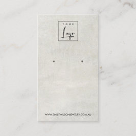 CARTÃO DE EXIBIÇÃO DE OUVIDO DE ESTUDO DE CINZA BR