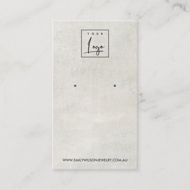 CARTÃO DE EXIBIÇÃO DE OUVIDO DE ESTUDO DE CINZA BR (Frente)