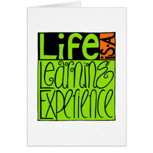 Cartão de Experiência de Vida