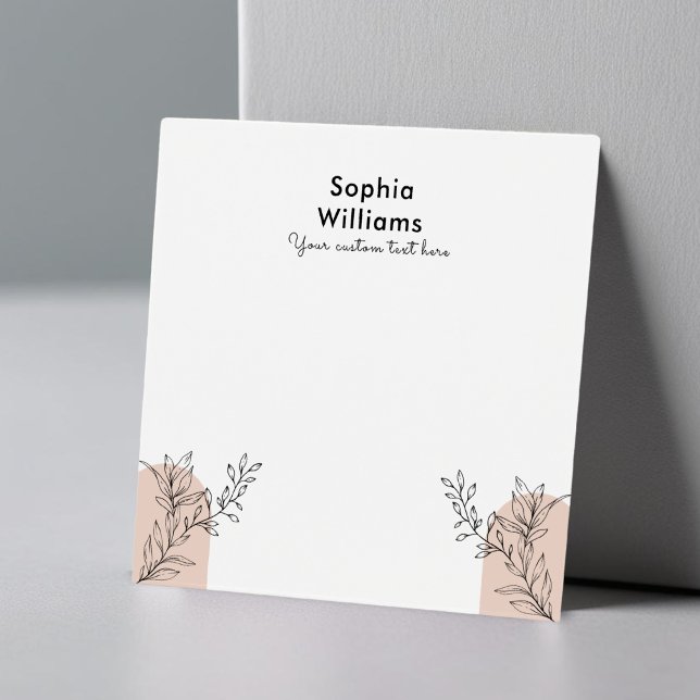 Cartão de Exposição de Colar e Brincos Pastel Boho (Criador carregado)