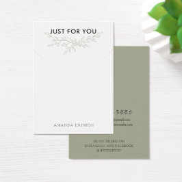 Cartão de Exposição de Colar Terroso com Galho Mod