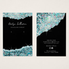 Cartão de expositor de joias de fiação falsa