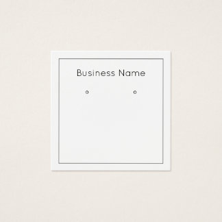 Cartão de expositor moderno minimalista simples