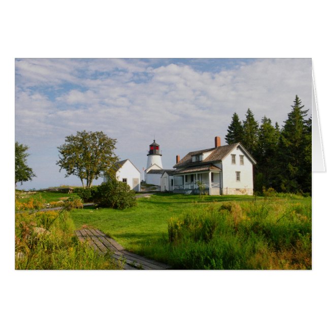 Cartão de Farol da Ilha Queimada (Frente Horizontal)