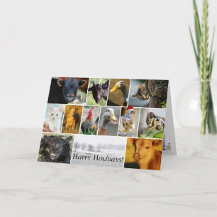 Cartão de FAZENDA de Férias