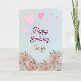 Cartão de Felicitações de Aniversário