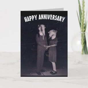 CARTÃO DE FELICITAÇÕES DE ANIVERSÁRIO DE CASAMENTO