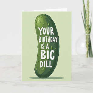 Cartão de Felicitações de Aniversário em Conserva
