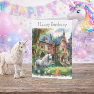 Cartão de Felicitações de Aniversário para Garotas
