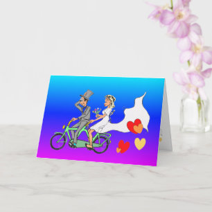 Cartão de Felicitações de Casamento DIY