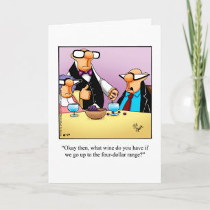 Cartão de Felicitações de Humor de Aniversário "Sp