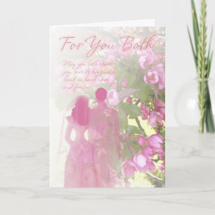 Cartão de Felicitações do Dia do Casamento