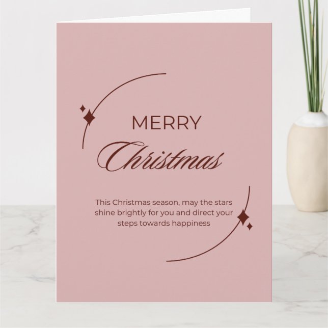 Cartão de Felicitações Dobrado (Frente)