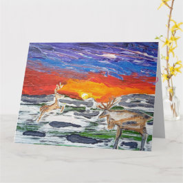 Cartão de Felicitações Dobrado