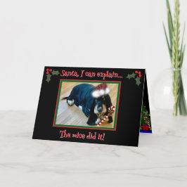 Cartão de Felicitações Dobrado